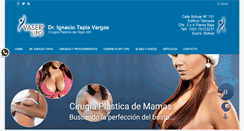 Desktop Screenshot of drtapiavargas.net
